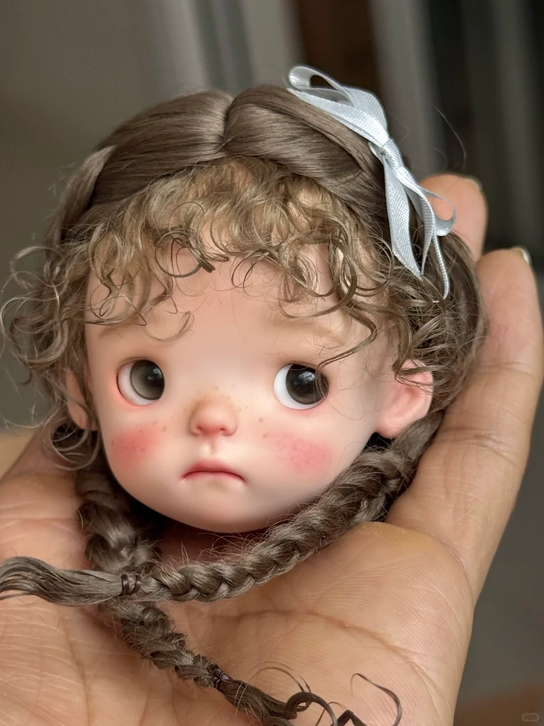 Just Beauty Makeup - دمية أمبر 1/6 SD BJD، رأس
