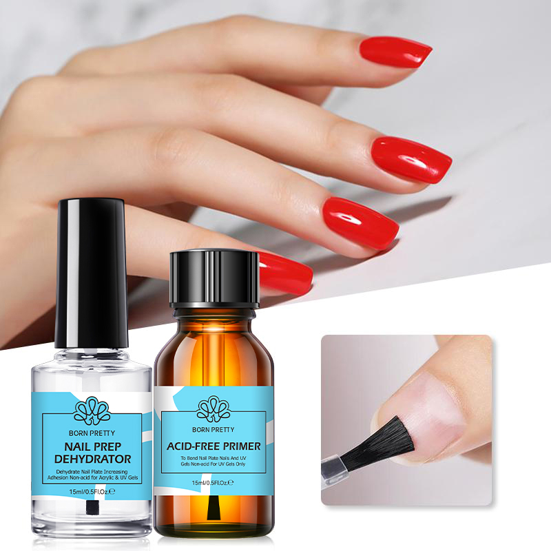 Nail Dehydrator Primer - برايمر ومجفف أظافر من بورن بريتي