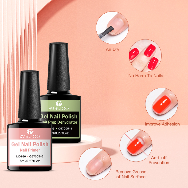 مجموعة من قطعتين: جل تحضير وتج - مراجعة Nail Dehydrator Primer وسعره