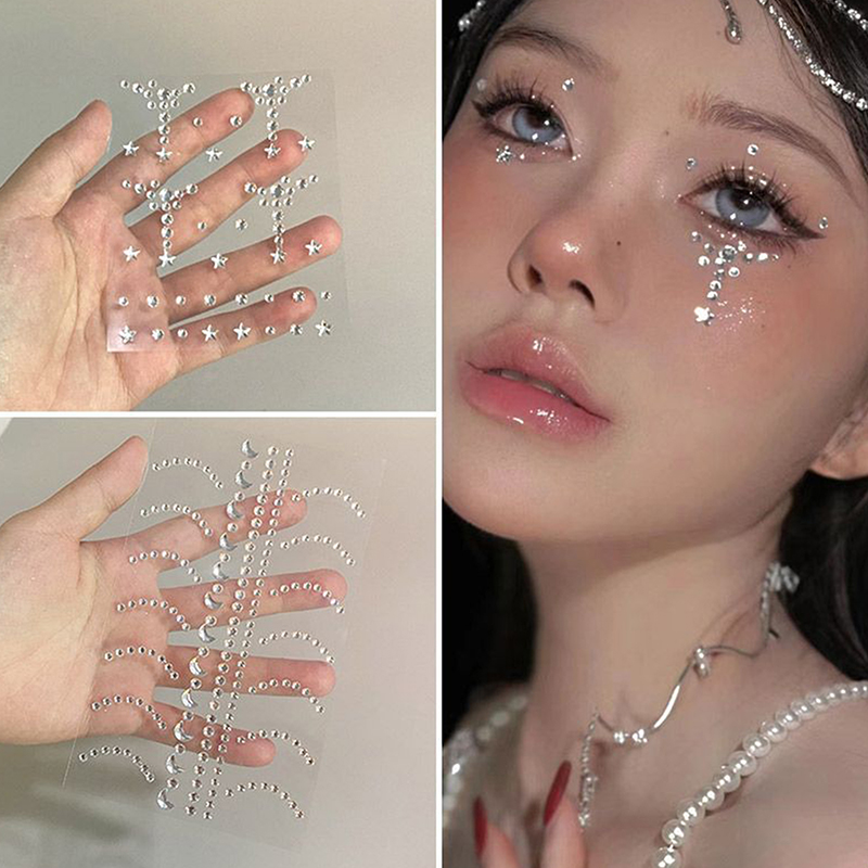 ملصقات تجميلية ذاتية اللصق للع - مراجعة Beauty Gems Makeup وسعره