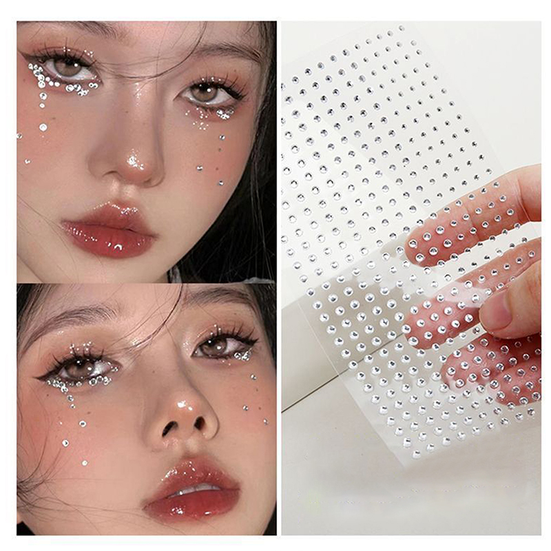 ملصقات تجميلية ذاتية اللصق للع - مراجعة Beauty Gems Makeup وسعره