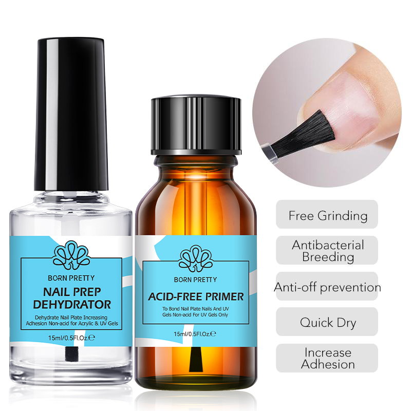 برايمر ومجفف أظافر من بورن بري - مراجعة Nail Dehydrator Primer وسعره