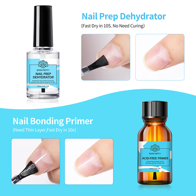 برايمر ومجفف أظافر من BORN PRE - مراجعة Nail Dehydrator Primer وسعره