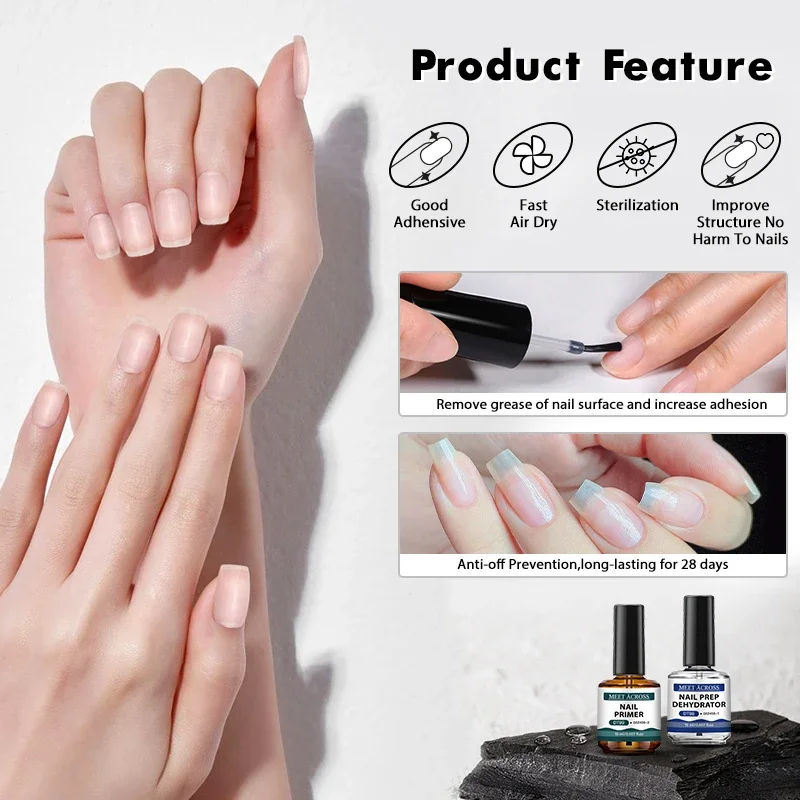 قطعتان من برايمر الأظافر 15 مل - مراجعة Nail Dehydrator Primer وسعره