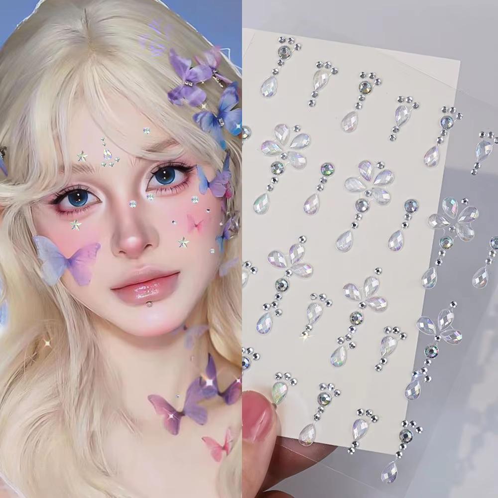 ملصق وجه ثلاثي الأبعاد بتصميم  - مراجعة Beauty Gems Makeup وسعره