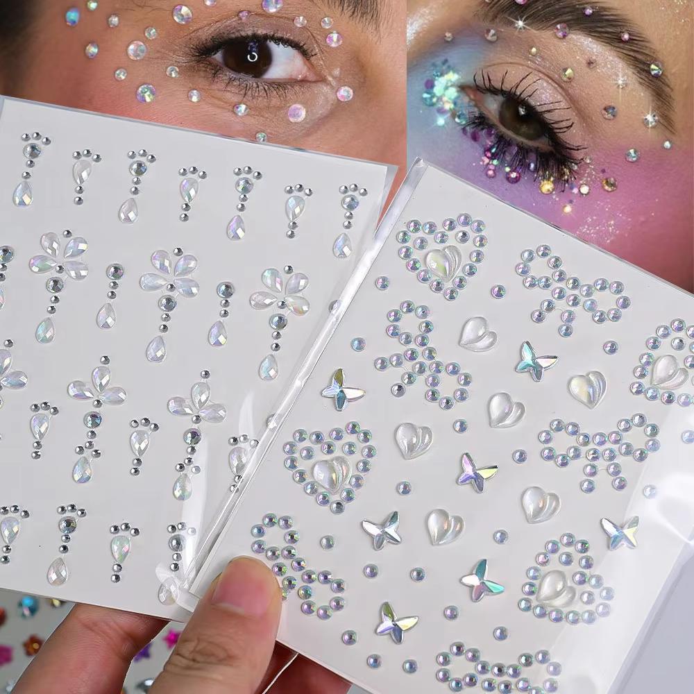 ملصق وجه ثلاثي الأبعاد بتصميم  - مراجعة Beauty Gems Makeup وسعره