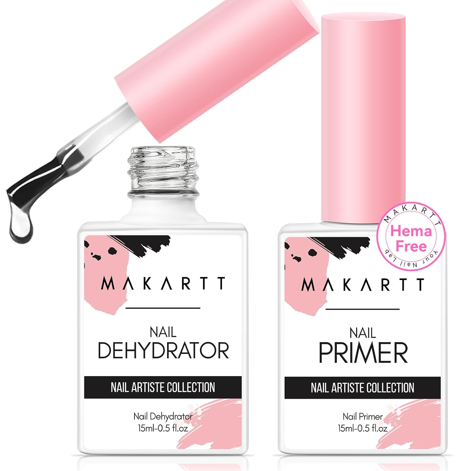 2 قطعة خالية من الأحماض الطبيع - مراجعة Nail Dehydrator Primer وسعره
